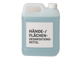 Hände- / Flächendesinfektionsmittel - Desinfektion für Gewerbe &amp; Medizin