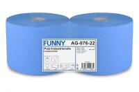 Industriepapierrolle, 2-lagig, Zellstoffmix,...