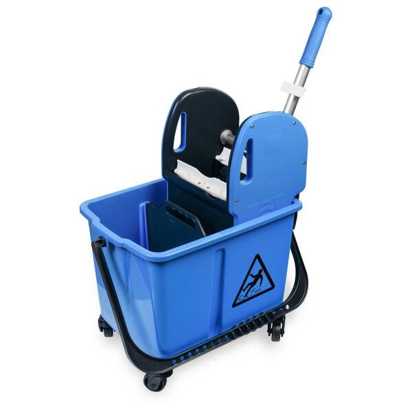 Mini-Reinigungs-Fahrwagen 24l mit Mopp-Presse