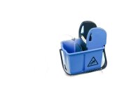 Mini-Reinigungs-Fahrwagen 24l mit Mopp-Presse