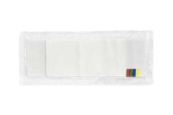 Mikrofaser Wischmopp, weiß, 40 cm, Karton à 50 Stück