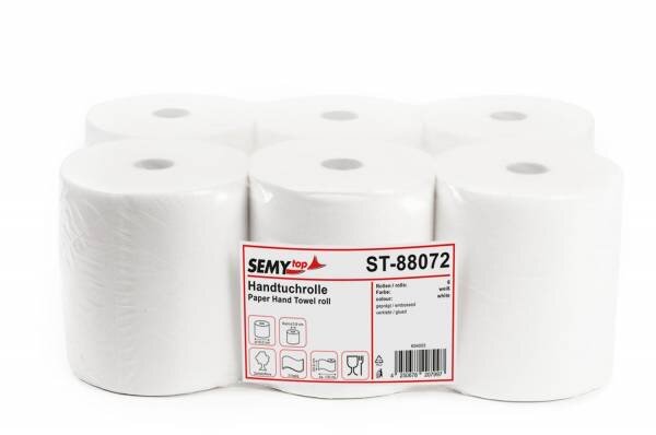 Handtuchrolle, 2-lagig, 6 Rollen