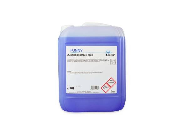 Duschgel, 10 l, active blue ohne Parabene