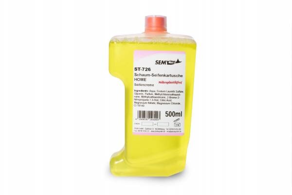 Schaumseife in Kartusche, gelb, 12 x 500 ml
