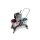 Doppelfahrwagen, Eimer 2x25 Liter - Black Edition