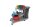 Reinigungswagen, 4x5 + 2x18 Liter Eimer, Mopp-Presse