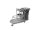 Reinigungswagen, 4x5 + 2x18 Liter Eimer, Mopp-Presse
