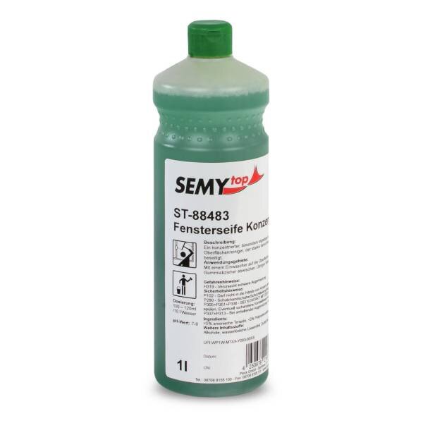 Fensterseife Konzentrat, 6 x 1 Liter