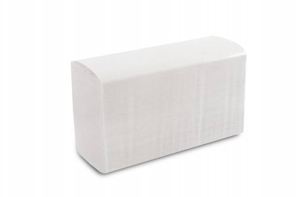 Papierhandtuch 20,5x32 cm 1-lg, weiß, Karton à 3.000 Blatt