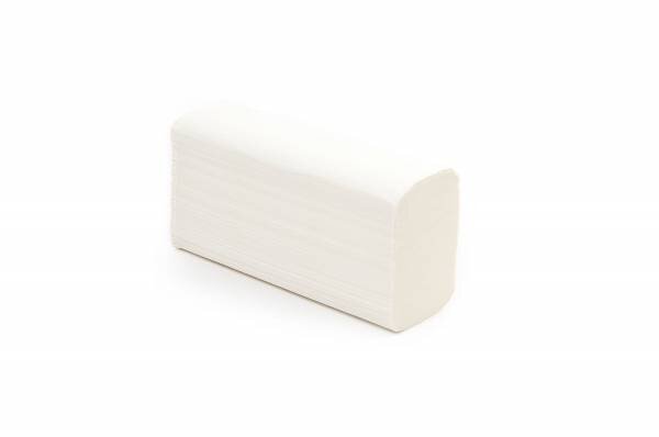 Papierhandtuch 23,5 x 24 cm 2-lagig Z-Falz, Karton à 3.750 Blatt