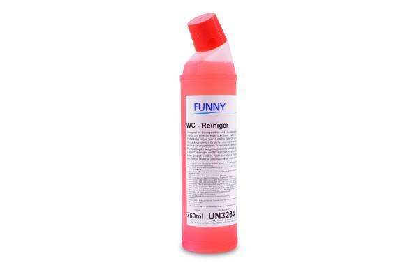 WC-Reiniger, kalklösend, 12 x 750 ml
