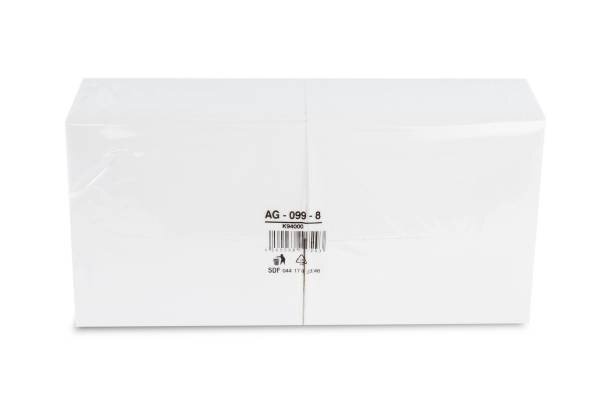 Tafelserviette, "Buchfalz", hochweiß, 3lagig, 1.600 Stück (8 x 200)