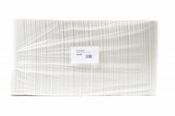 Tafelserviette, Buchfalz, hochweiß, 2lagig, 40x40cm, 1.000 Stück (4 x 250)