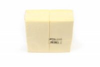 Farbige Tafelserviette 33 x 33 cm, champagner, 2lg, 1.280...
