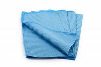 Mikrofaser-Waffeltuch, blau, 10 Stück