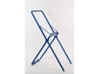 Putzrollen-Spender Bodenständer, blau, Stahl, bis 30cm