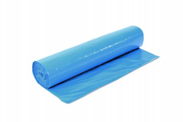 Müllsäcke, Recycling, blau, 120 Liter, 250 Stück (10 Rollen à 25)