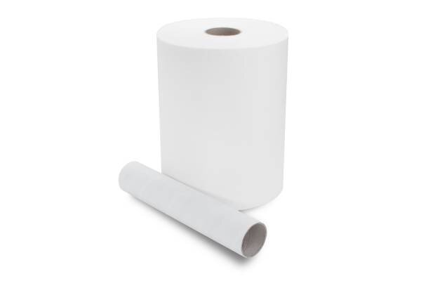 Handtuchrolle 2-lagig, Doppelkern, 6 Rollen