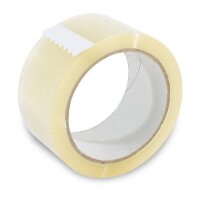 PP-Paketband (Flüsterband) transparent, 50 mm x 66...