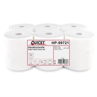 Handtuchrolle, 1-lagig, Zellstoffmix, 6 Rollen
