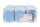 Handtuchrolle, blau, 2-lagig, Zellstoff, 6 Rollen
