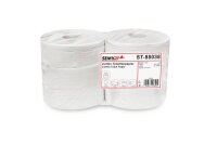 Jumbo-Toilettenpapier, 2-lagig, Recycling, 6 Rollen