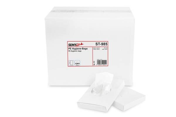 PE Hygiene-Bags, 1.500 Stück (50 Boxen à 30)