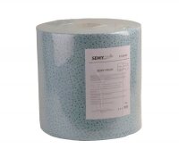 Profi Putztuchrolle, blau, 500 Blatt