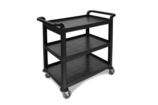 Servierwagen 3 Etagen, 150 kg Tragkraft