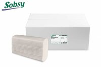 Papierhandtuch 20,5x24cm, 2-lg.,rec.weiß, Karton...