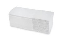 Papierhandtuch V-Falz, 24x20,5 cm, 2-lg., weiß,...