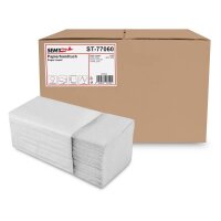 Papierhandtuch 2-lagig ZZ-Falz, Karton à 4.000 Blatt