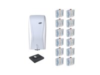Set Schaumseife & Spender hybrid white