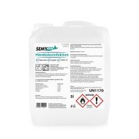 Händedesinfektion 80 Vol% Ethanol, 5 Liter