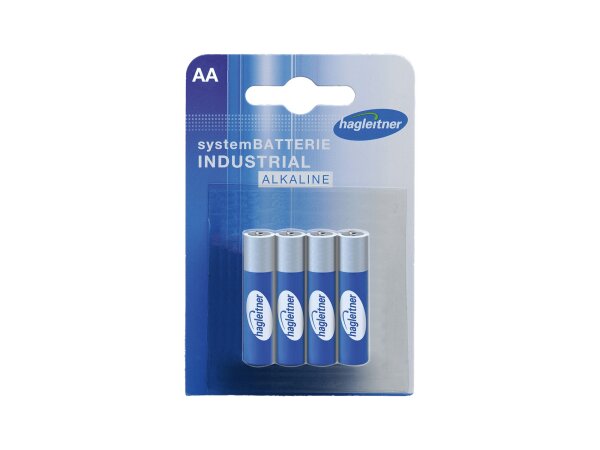systemBATTERIEN AA-Typ – Industriebatterien AA, Packung à 4 Stück