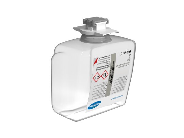 seatDISINFECT CONCENTRATE – WC-Brillen-Desinfektion Konzentrat, alkoholfrei, Karton à 6 x 600 ml