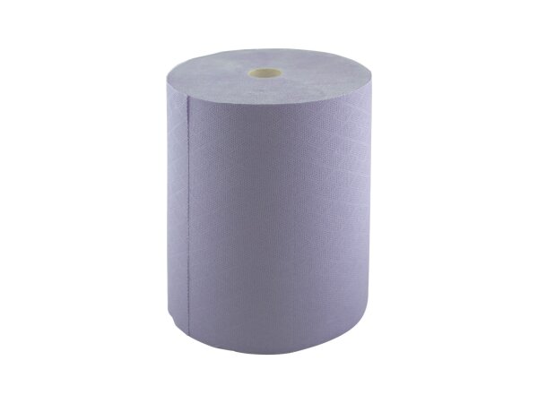 putzPAPIER TOP B2 XL – Putztuchrolle 2-lagig blau, fett- und ölbeständig, 2 Rollen à 190 m