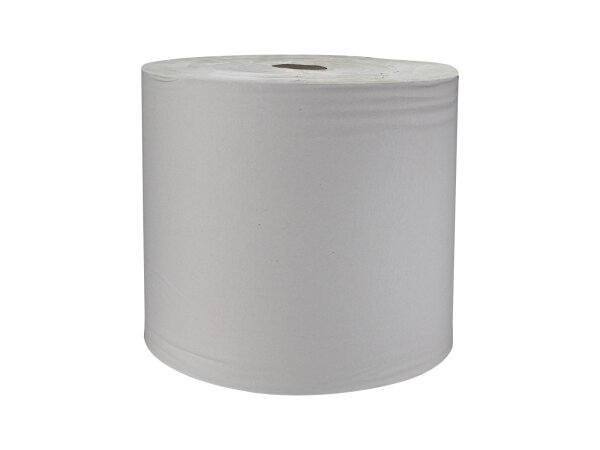 putzPAPIER KREPP R1 – Putzpapierrolle 1-lagig grau, 1354 m