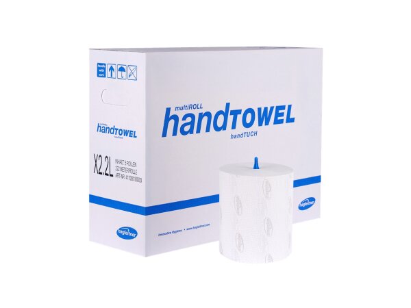 multiROLL handTUCH X – Handtuchrolle für Innenabzug, 5 Rollen à 222 m