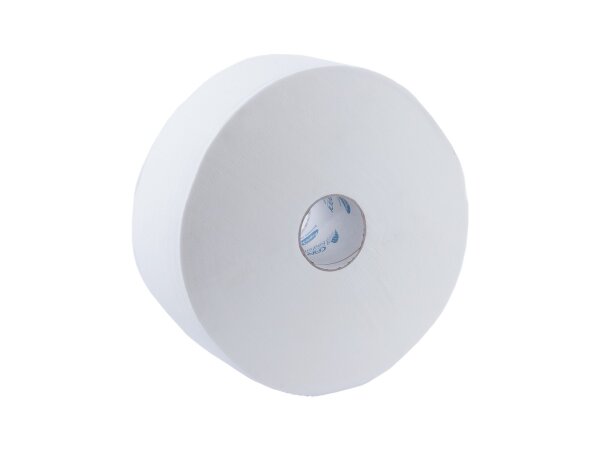 jumboTISSUE 2-lagig – Jumbo-Toilettenpapier 2-lagig, 8 Rollen à 257 m