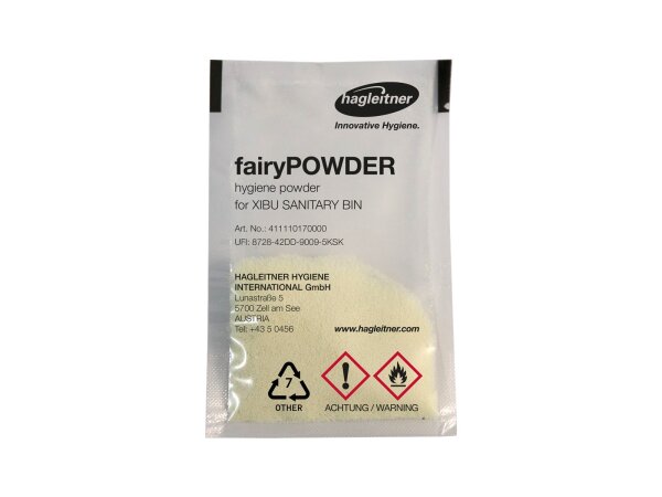 fairyPOWDER – Hygienepulver, Karton à 96 Stück