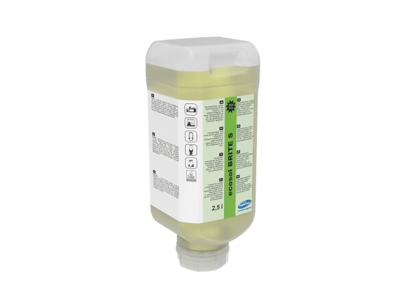 ecosol BRITE S – Glanztrockner sauer, fest, Karton à 2 x 2,5 Liter