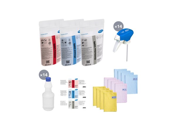 Set Reinigungs- & Desinfektionskapseln