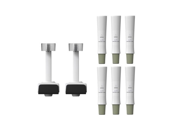Set Körperlotion & Spender white
