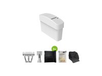 Set Hygieneabfallbehälter S analog white &...
