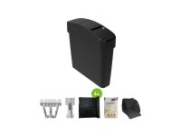 Set Hygieneabfallbehälter L analog black &...