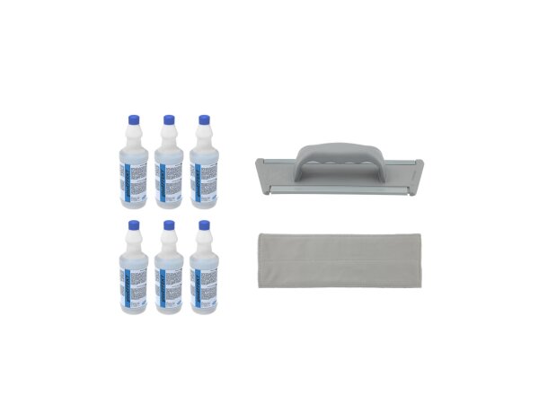 Set Glasreiniger & Pad