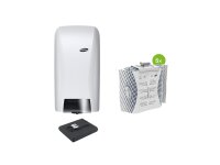 Set Abrasivseife & Spender hybrid white