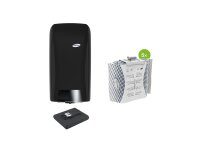 Set Abrasivseife & Spender hybrid black