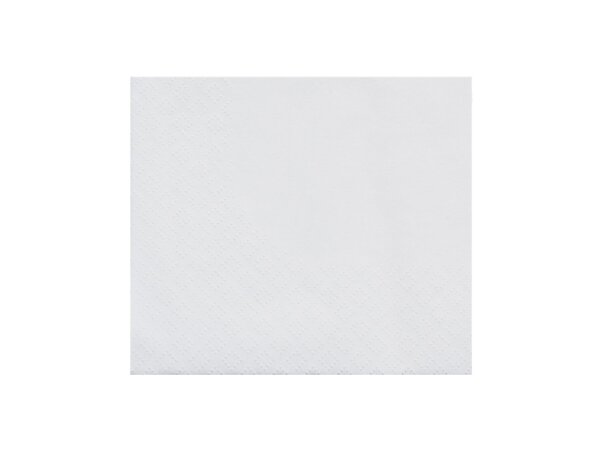 Serviette 40 cm weiß 3-lagig, 1/8-Falz, 1.000 Stück (10 x 100)